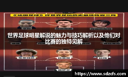 世界足球明星解说的魅力与技巧解析以及他们对比赛的独特见解